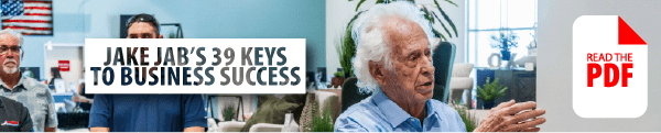 Jake Jab's 39 Keys to Business Success
